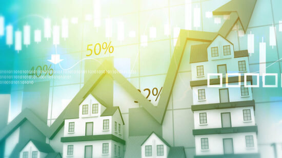 Real estate growth graph