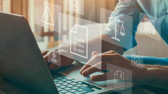 Compliance rules and law regulation policy concept.